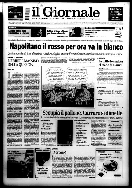 Il giornale : quotidiano del mattino